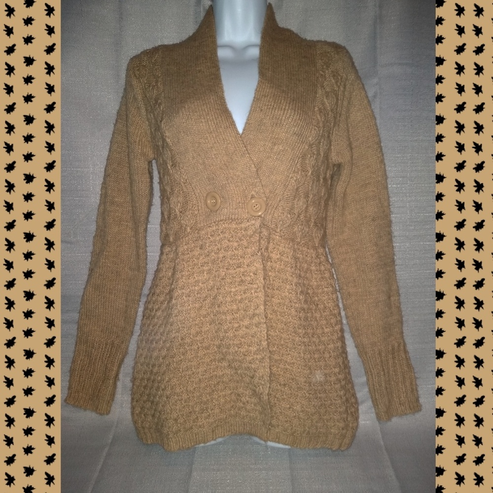 BCBGMaxAzria fitted cardigan sweater
